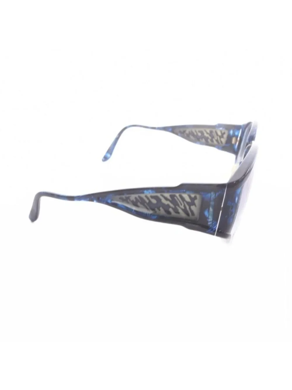 Saint Laurent Sunglasses Gradient Navy Eyewear